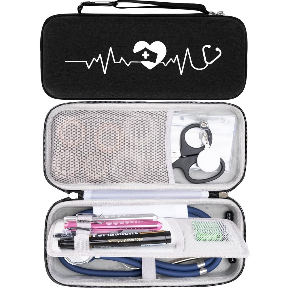 17 Pcs Stethoscope Case Kit, Nursing School Essentials Include Stethoscope Case,