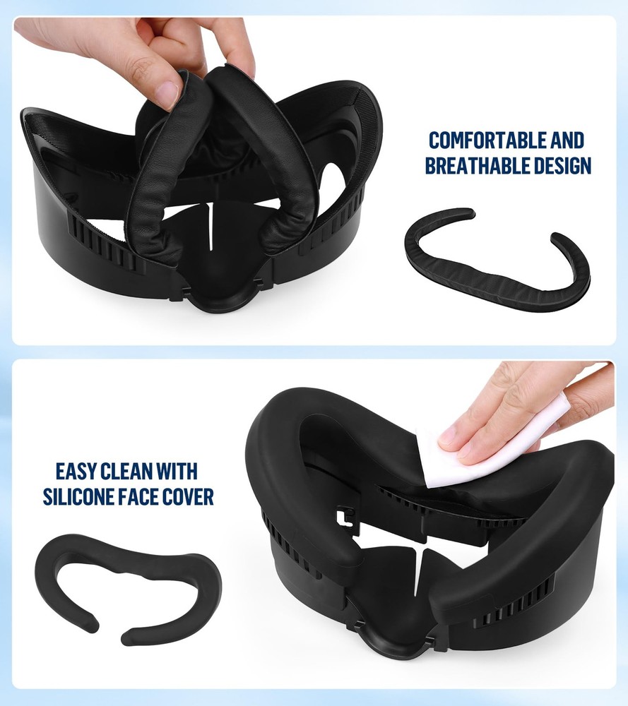 YRXVW Facial Interface & Face Pad Cushion Compatible with