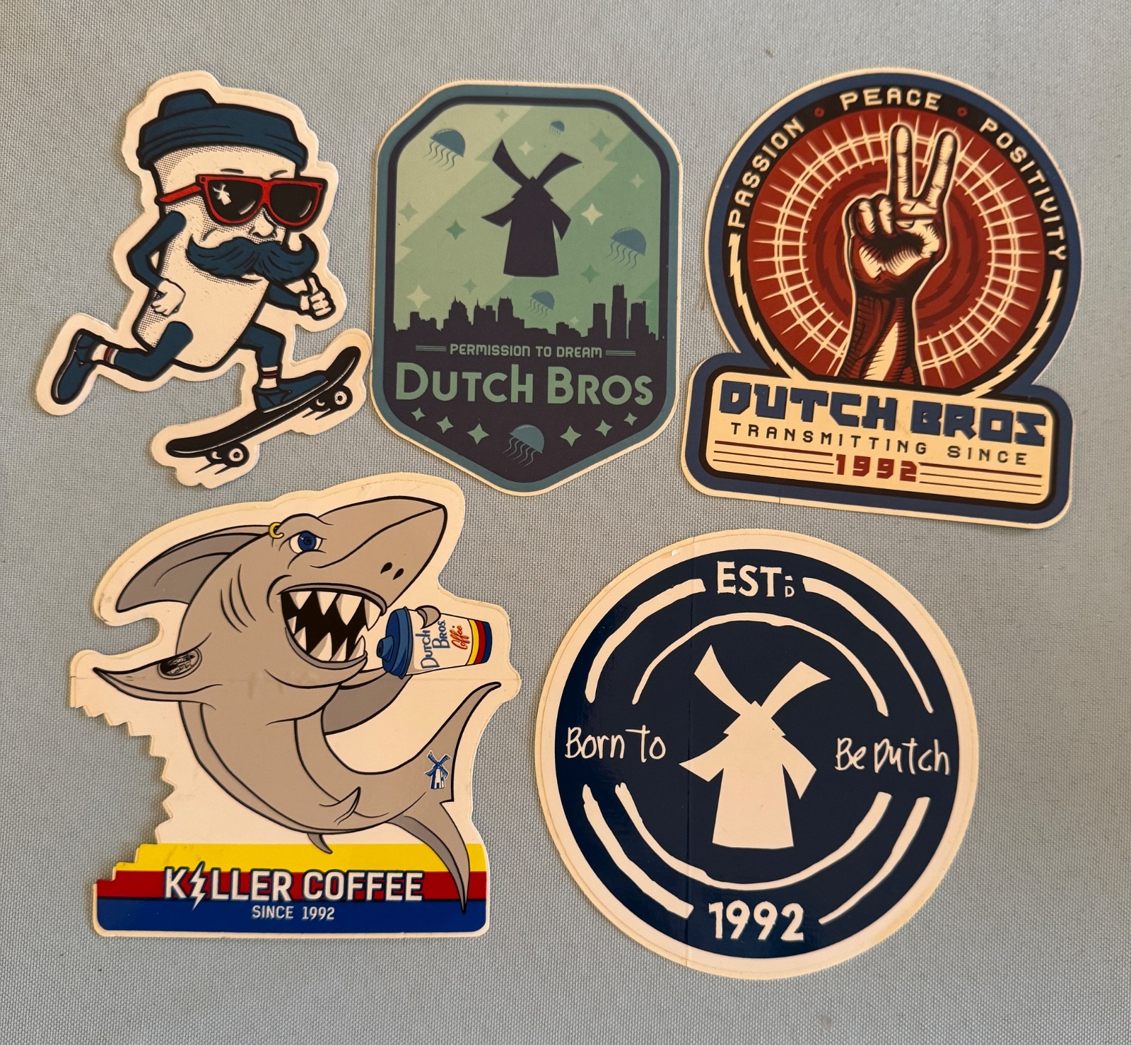 Dutch Bros Sticker Bundle!! Not Perfect!