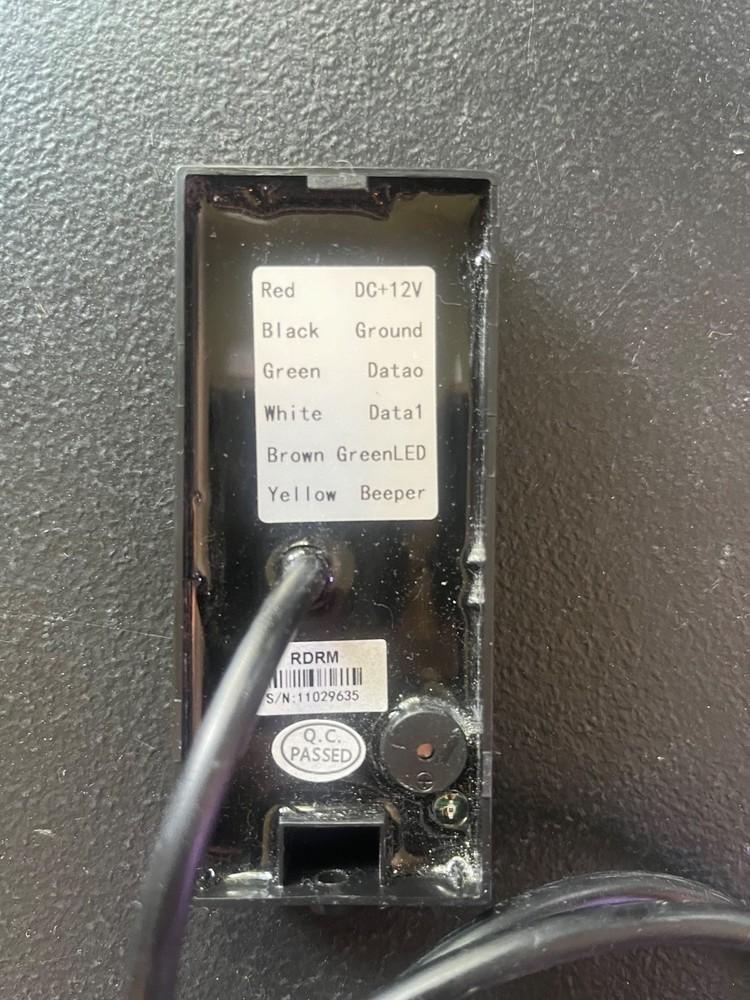 ProdataKey RM Red Mullion Reader High-Security, 13.56 MHz, OSDP, Wiegand