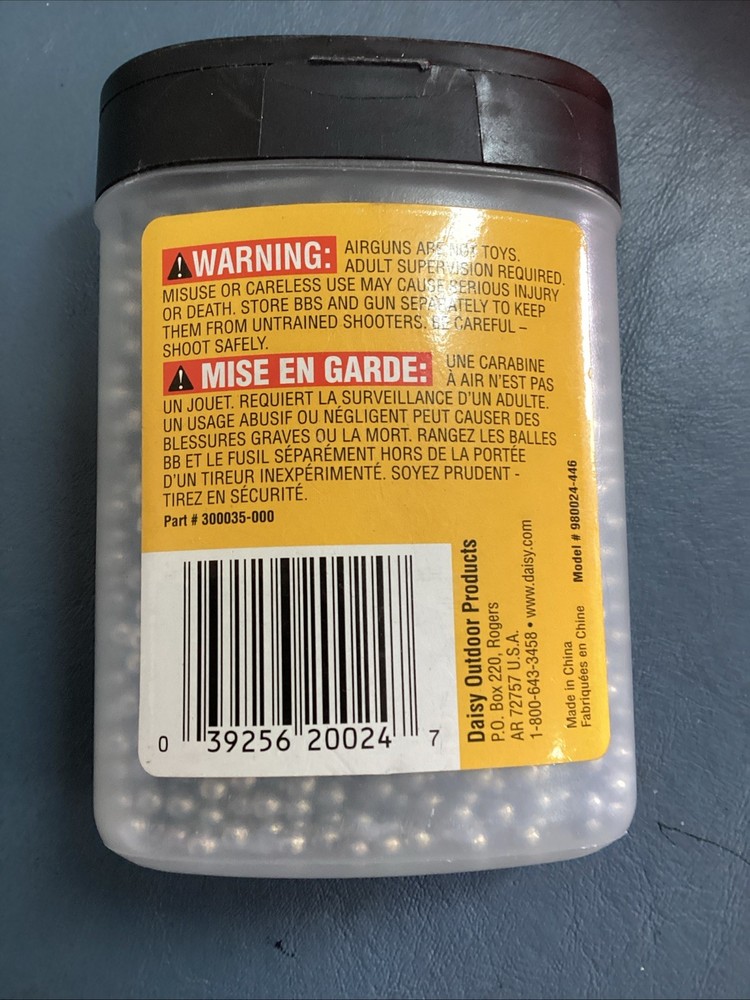 Daisy Precision BBs .177 Caliber Zinc Plated Reliable and Consistent