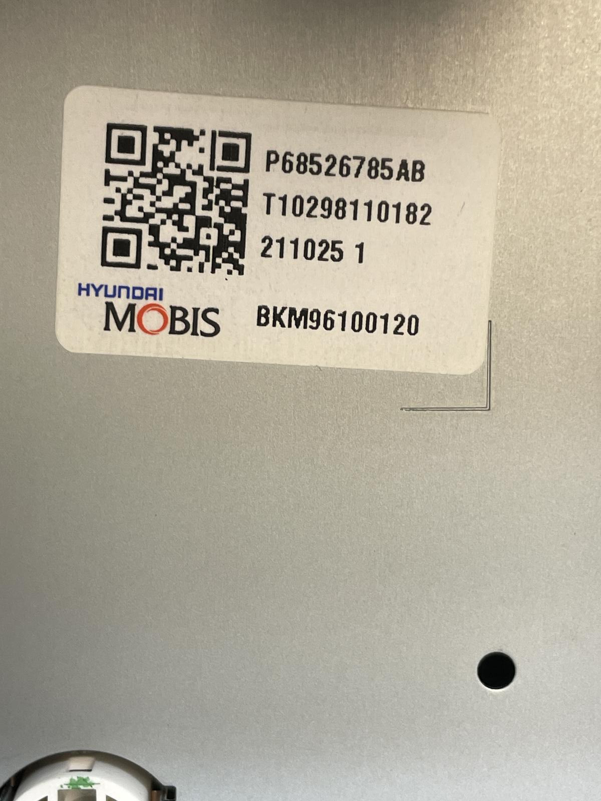 2022 DODGE RAM 2500 RADIO DISPLAY 8.4" SCREEN DASH BEZEL HEAT/AC CONTROLS OEM