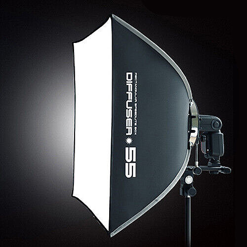 SMDV SPEED-BOX 55 Rectangular Soft-box Diffuser for S-Light S-Lite Quantum Flash