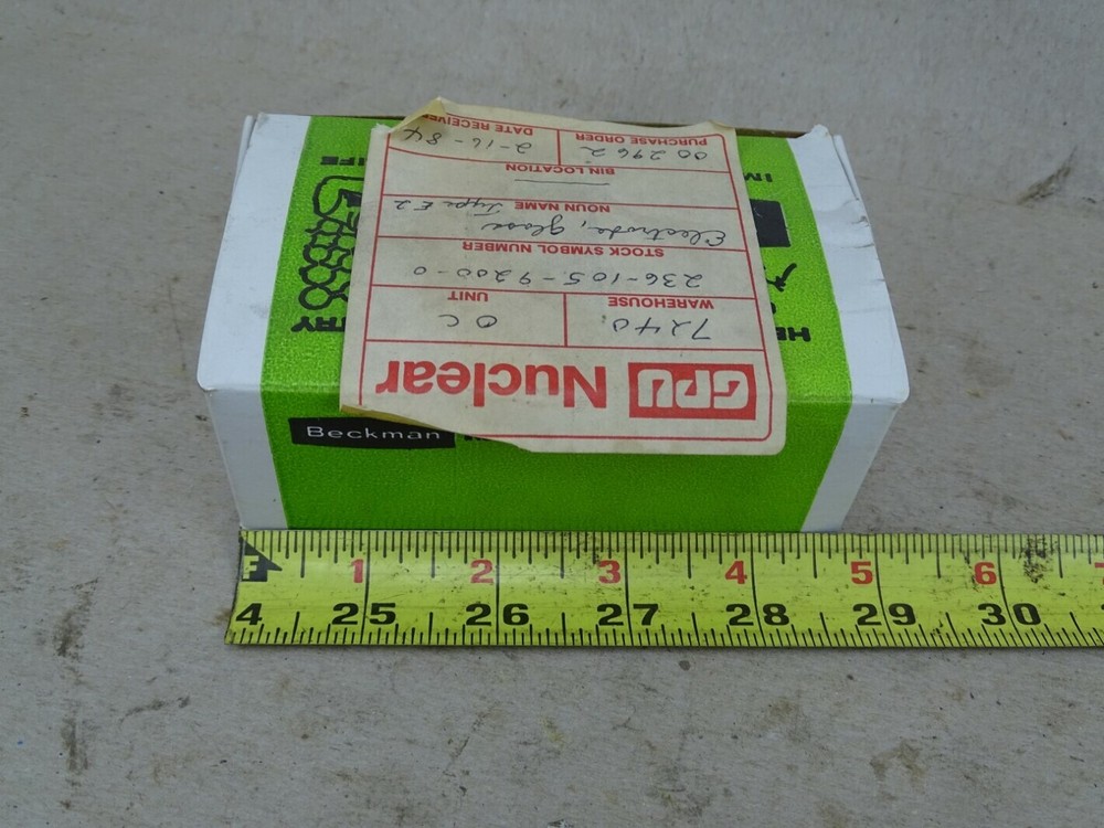 Beckman Ind. Glass Ph Electrode , 19505