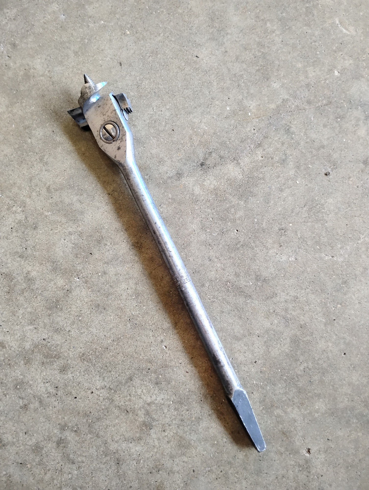 Vintage Russell Jennings #71 Solid Head Adjustable Expansive Bit USA