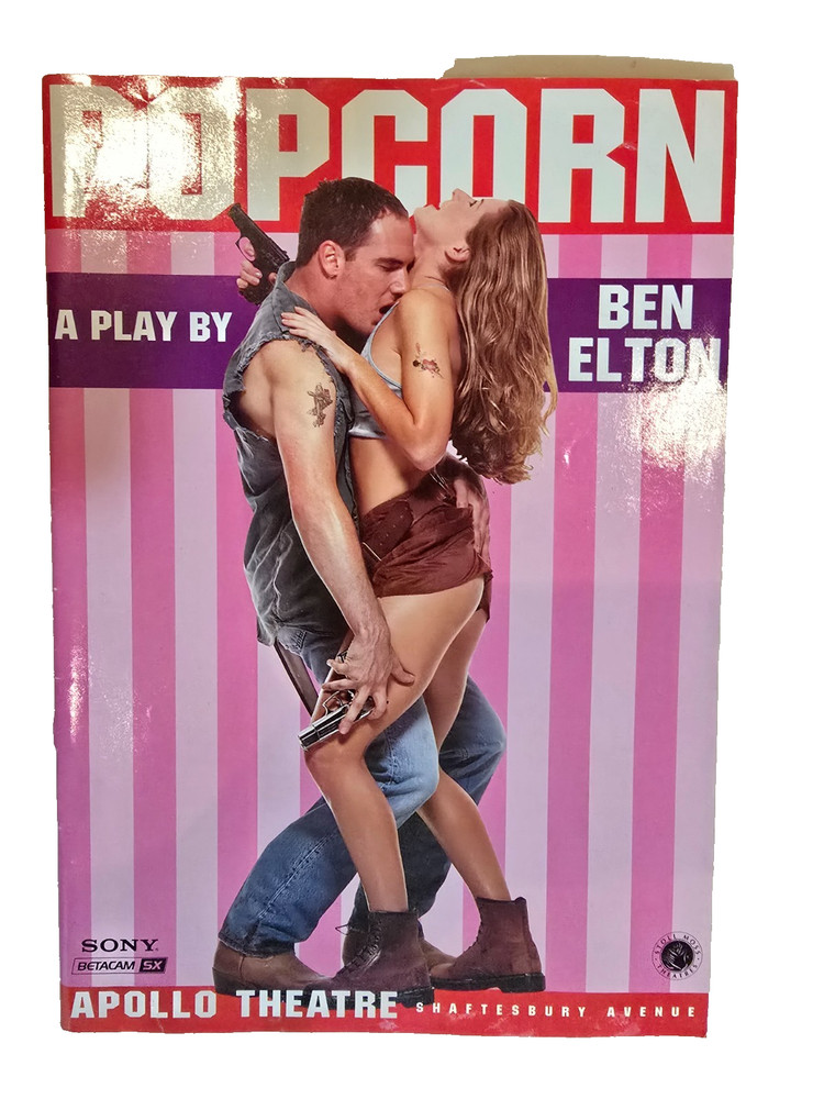 Theatre Programme Popcorn - Jack Fortune Daniel Abineri Melee Hutton