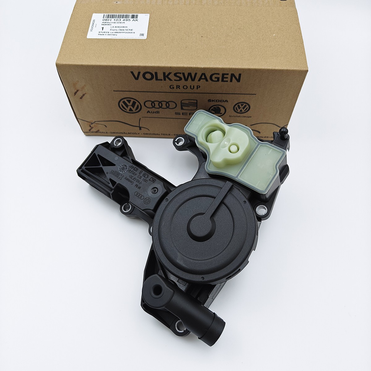 06H103495AK For Audi A6 Q5 2.0TFSI OEM Positive Crankcase Ventilation PCV Valve