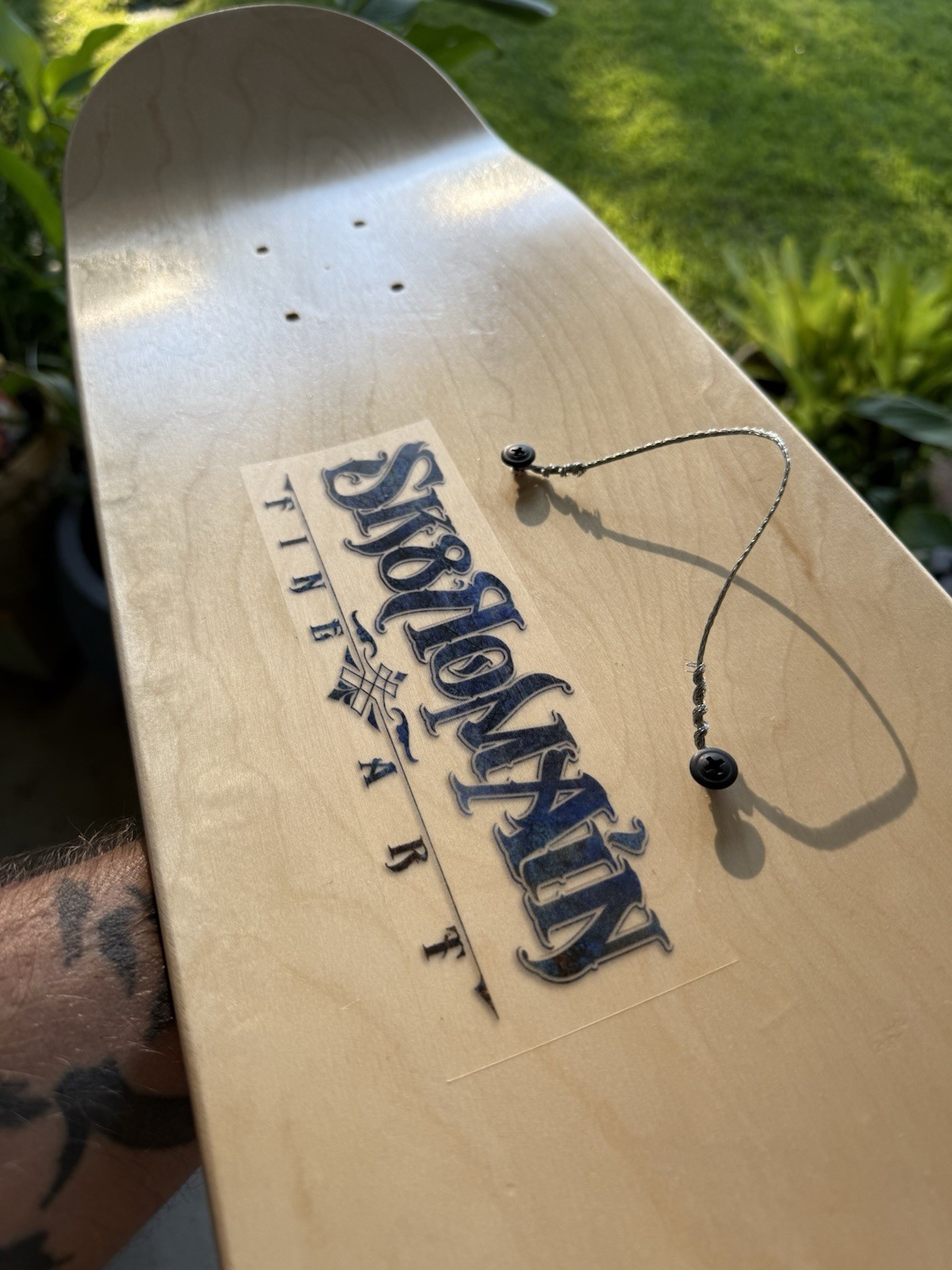 Grateful Dead Pencil Drawn Skateboard Art Deck - Limited edition