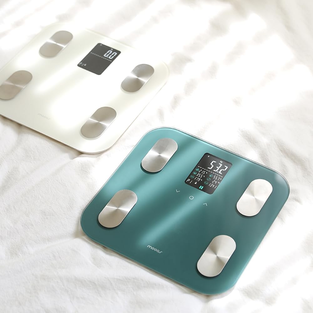 Smart Scale for Body Weight Fat Bluetooth Scale, Digital Bathroom Scale with ...