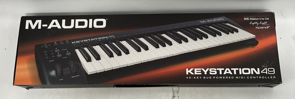 M-Audio Multicolor Keystation 49 MK2 USB MIDI DJ Keyboard Controller