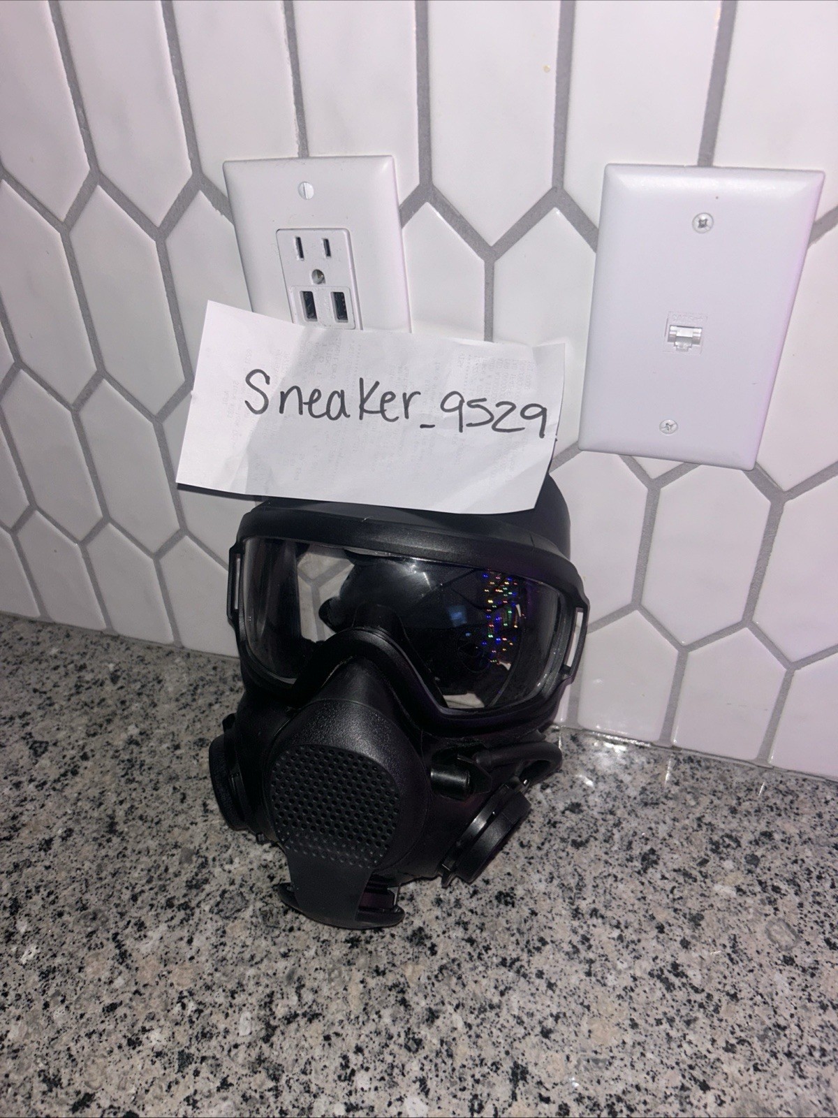 AIRBOSS Low Burden Gas Mask (LBM) CBRN