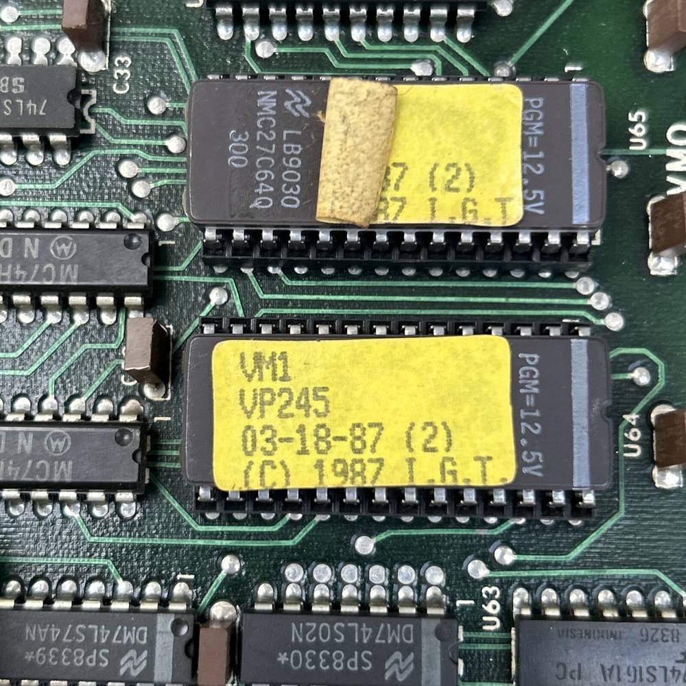 Slot Machine Vm1 Mpu CPU PCB Board If66-3