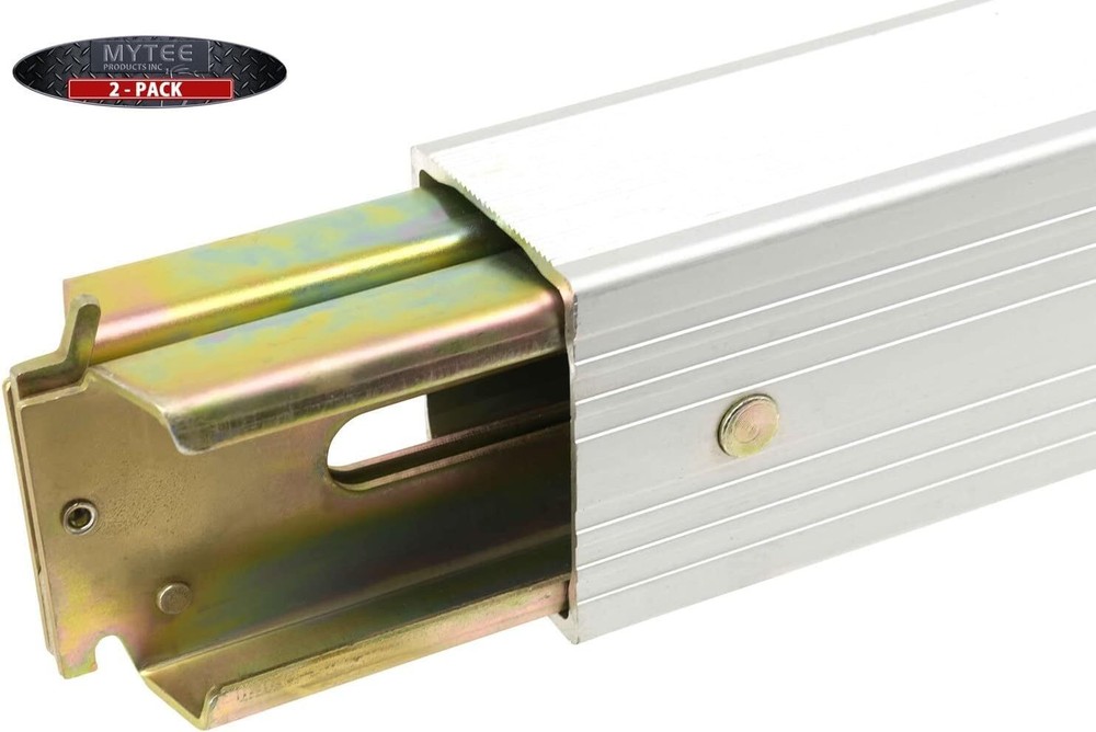 (2 Pack) 92"- 103" Adjustable Aluminum E-Track Decking/Shoring Beams