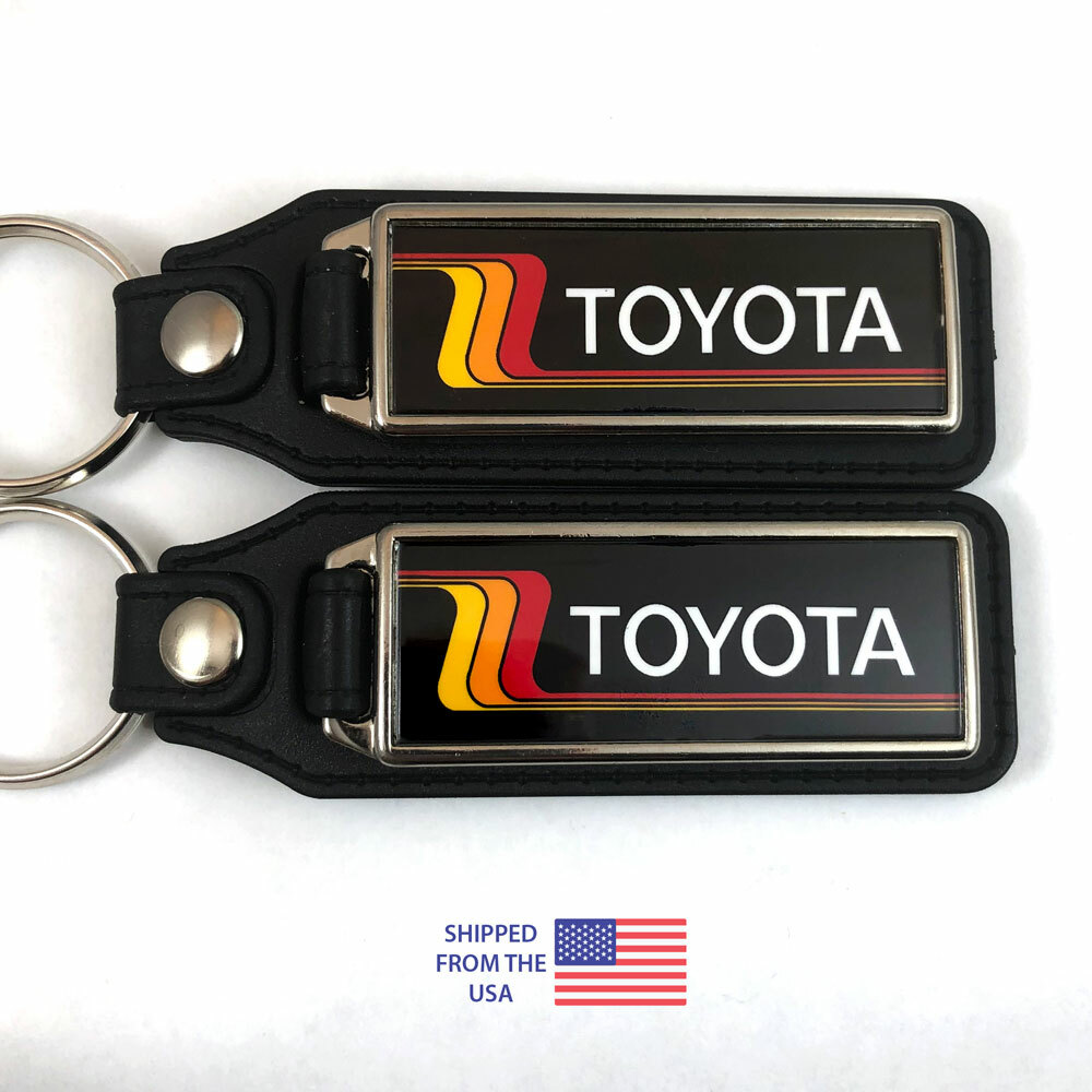 Key Ring Keychain for Toyota Retro (2-Pack)