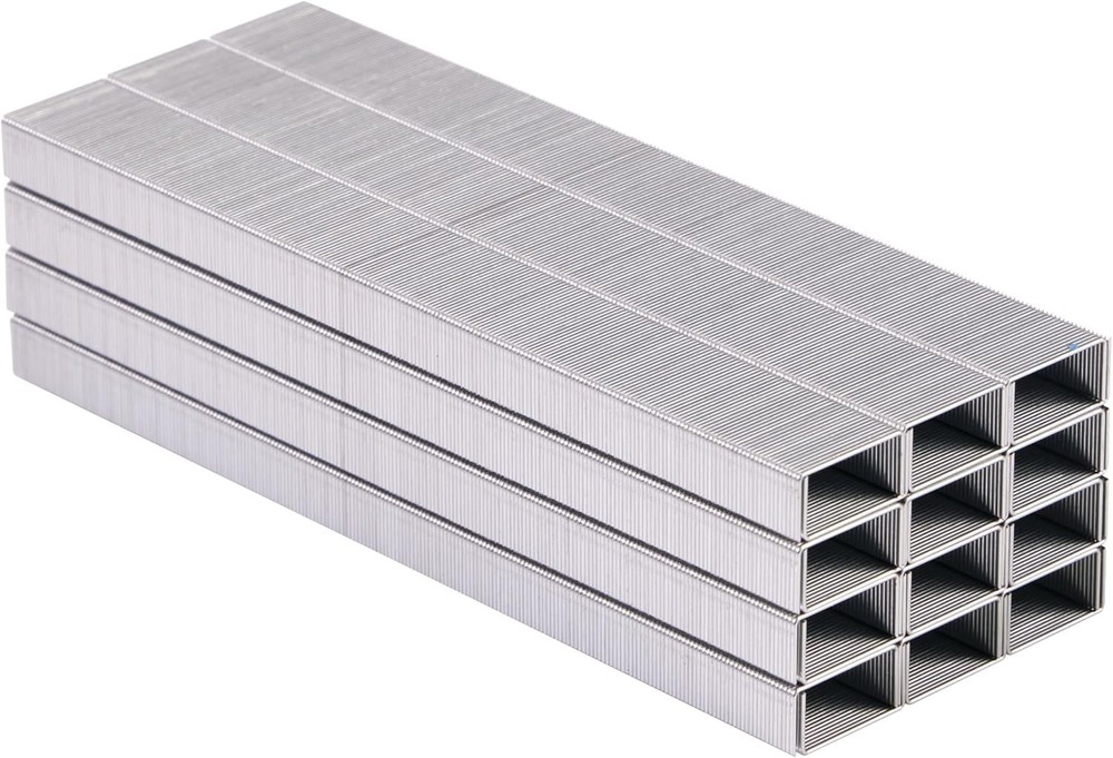 High-Performance Staples, 5 Boxes, Secures 25 Sheets with Chisel Points