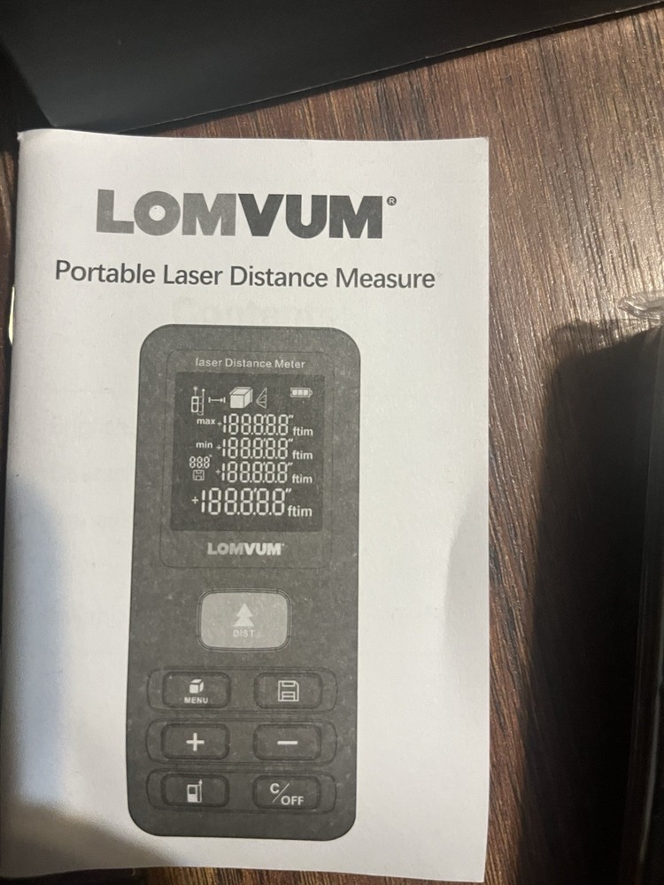 E40 Portable Láser Distance Measure