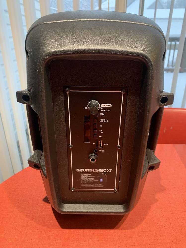 Soundlogic XT Bluetooth Speaker and Karaoke Machine with Microphone