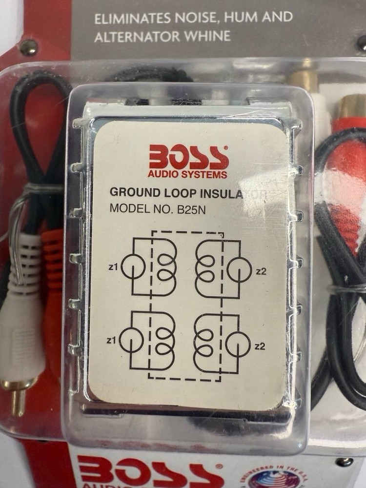 Noise Filter for Car Audio Systems - Ground Loop Isolator
