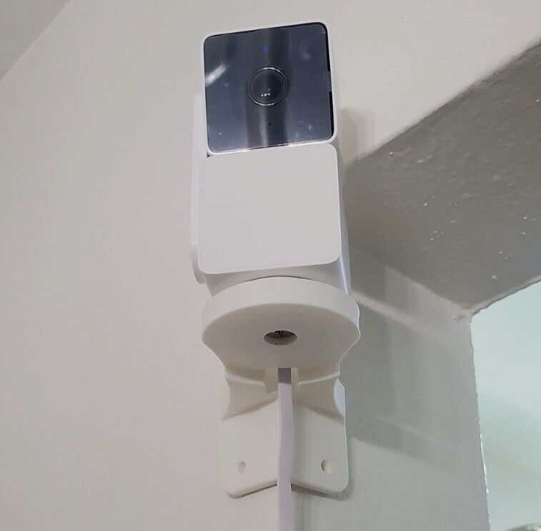 WYZE CAM PAN V3 Corner Mount Wall Bracket for Hanging Security Camera 3D Printed