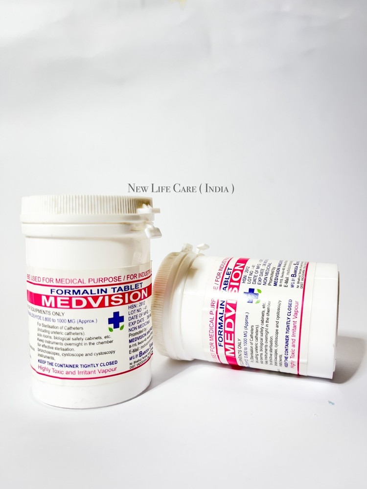 Formalin Tablets Paraformaldehyde Sterilisation & Disinfection.