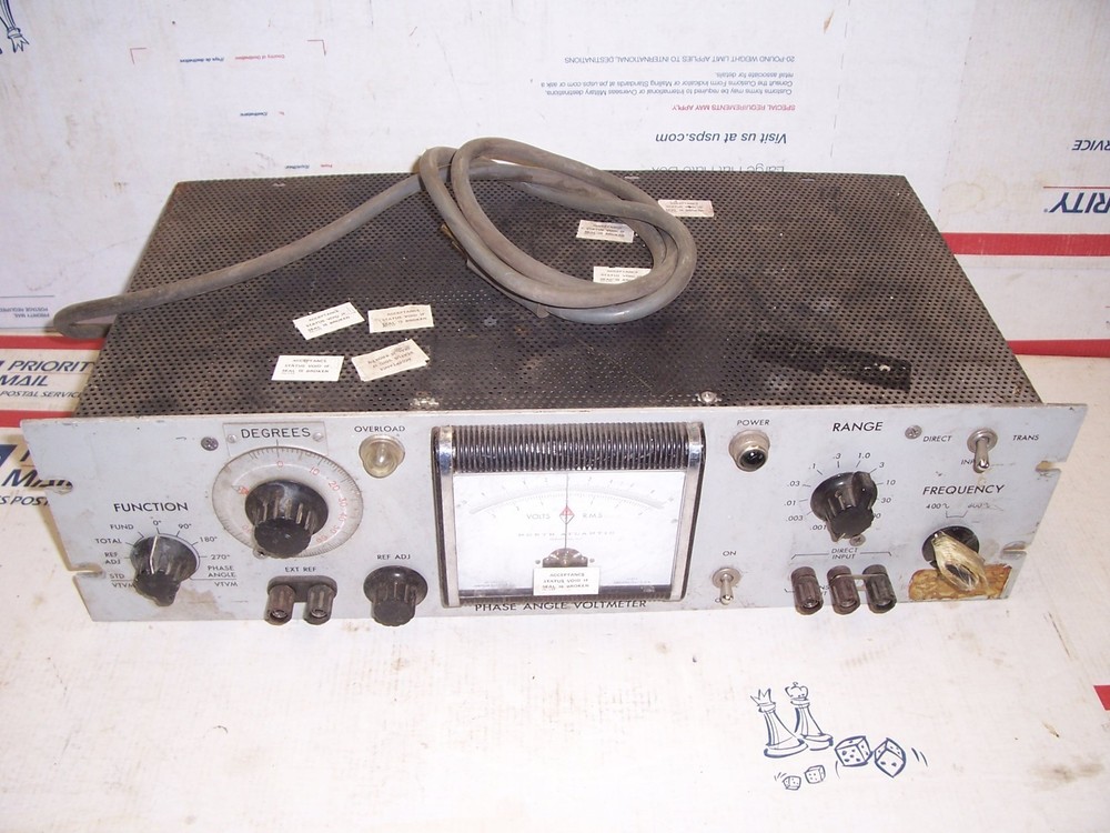 Phase Angle Voltmeter VM-204 S-383 North Atlantic Industries