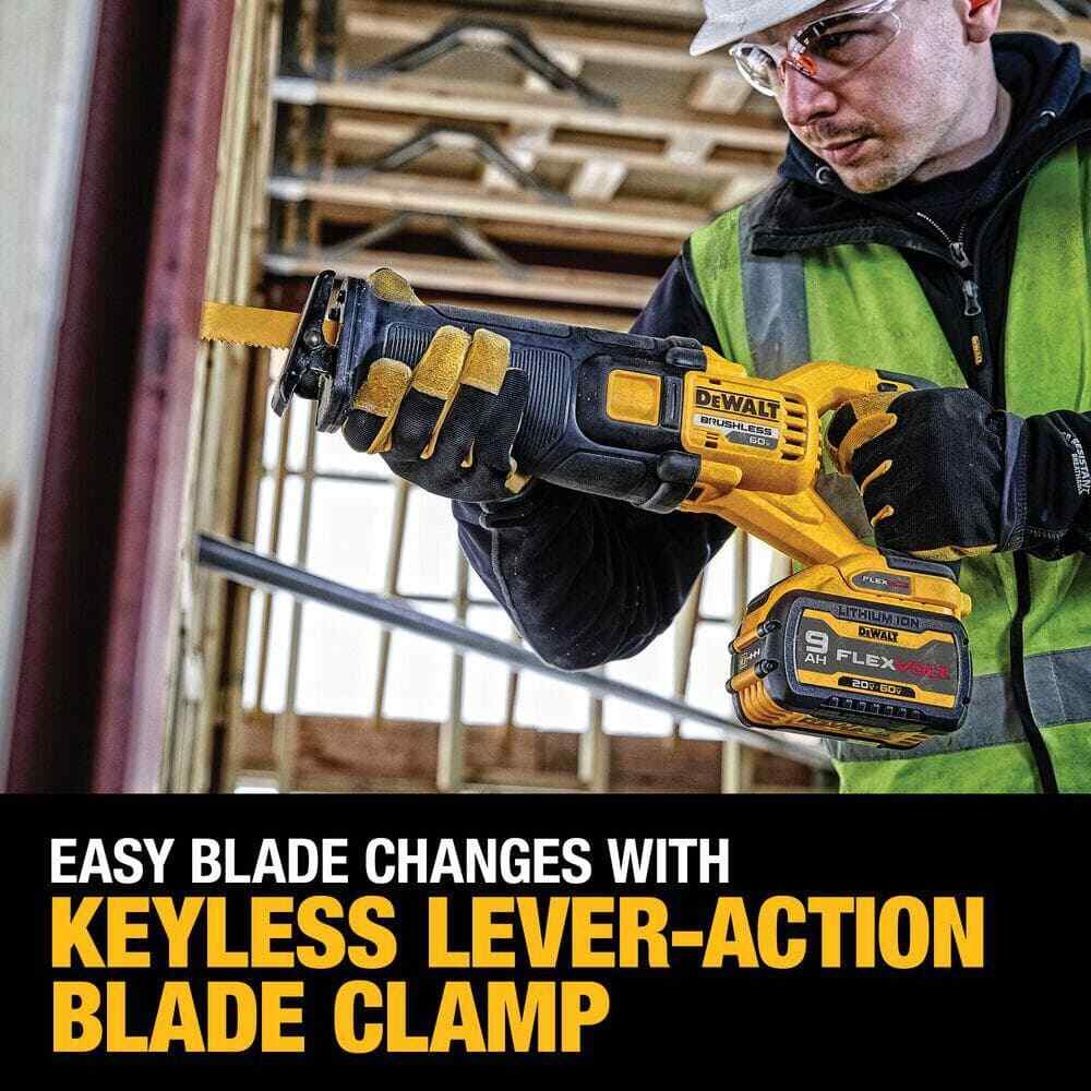 DEWALT FLEXVOLT 60V MAX Cordless Brushless Reciprocating Saw (Tool Only)