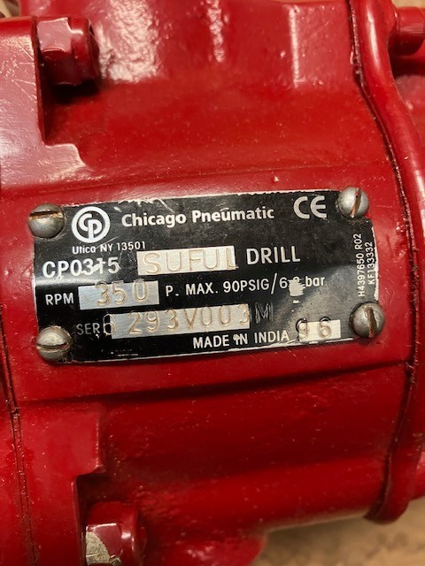 CHICAGO PNEUMATIC DRILL