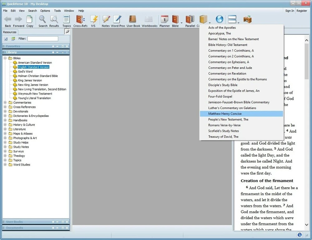Quickverse 10 Bible Suite Software for Windows