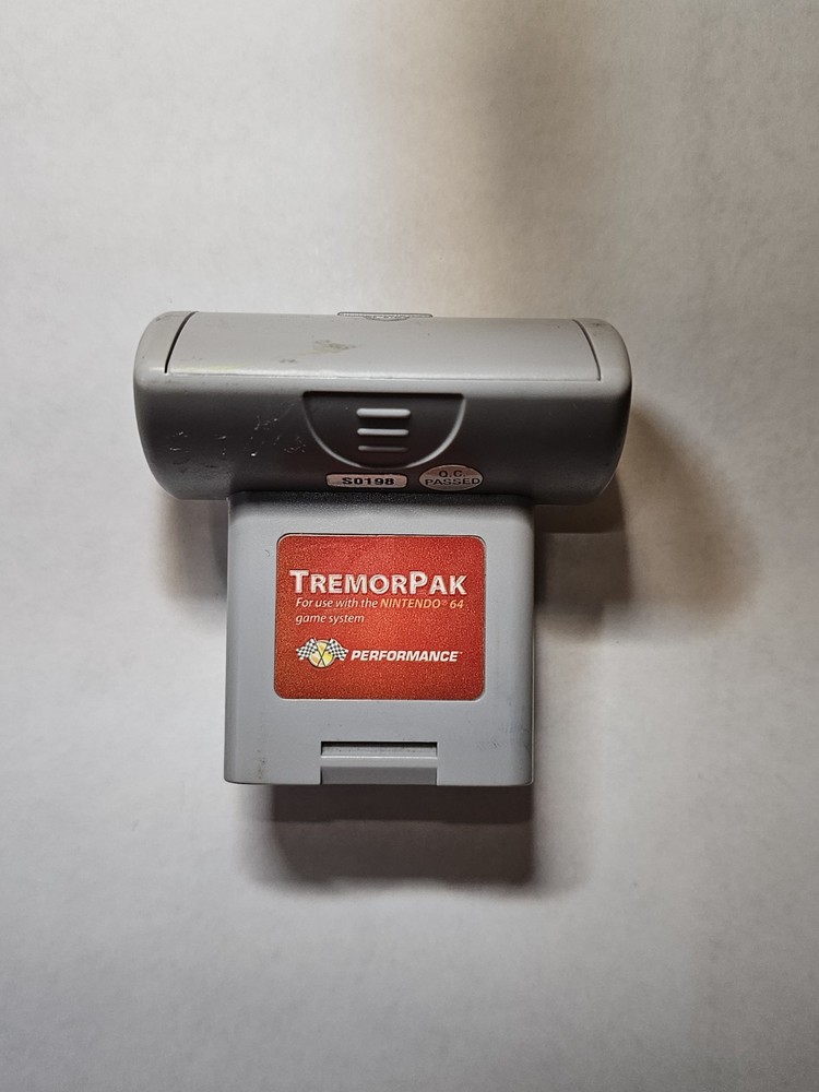 Tremor Pak Nintendo 64 N64 Controller Rumble Pak Pack