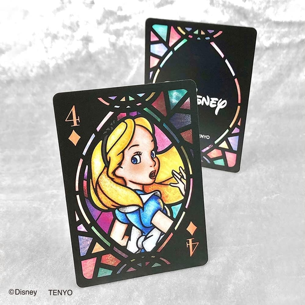 Disney Characters Stained Glass Playing Cards /SHIP FROM USA