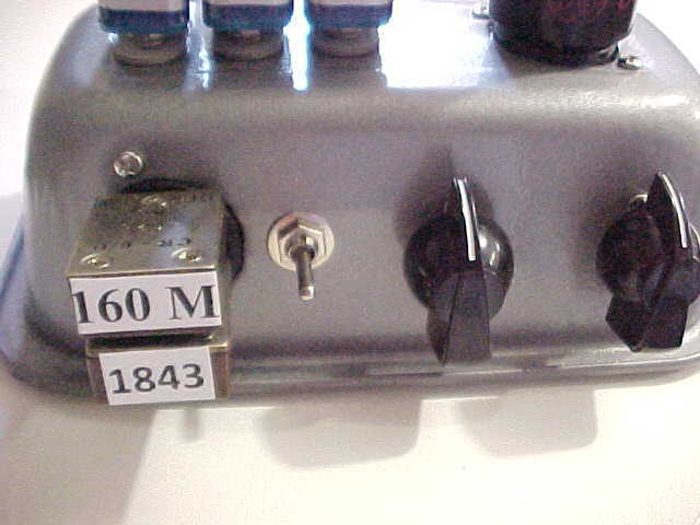 80/40/30/20 METER CW QRP BATTERY POWERED HAM RADIO TRANSMITTER (W/CRYSTALS)