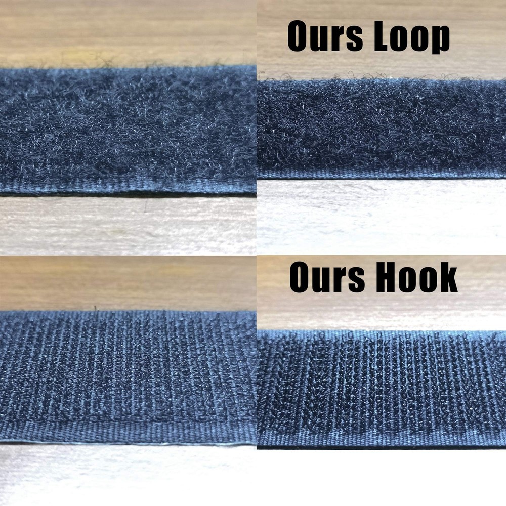 3M Hook and Loop Self Adhesive Tape 2” x 10Ft 9448A Sticky Back Interlocking ...