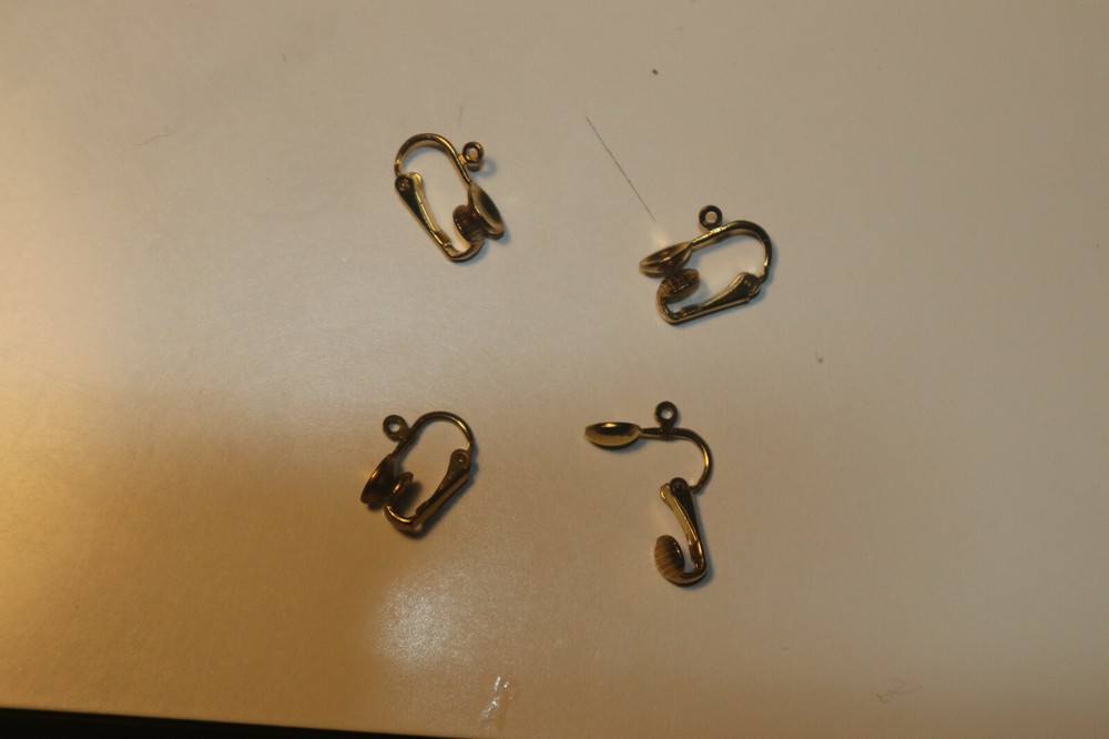 Earring Clip Gold plated drawer 2