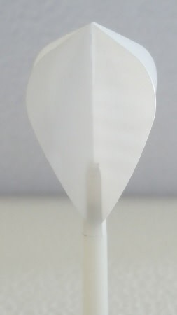 McCoy Power Max Kite Solid White Dart Flight