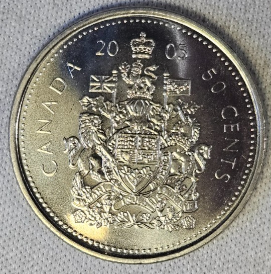 Canada 2005 50 Cents Mint State #AB243