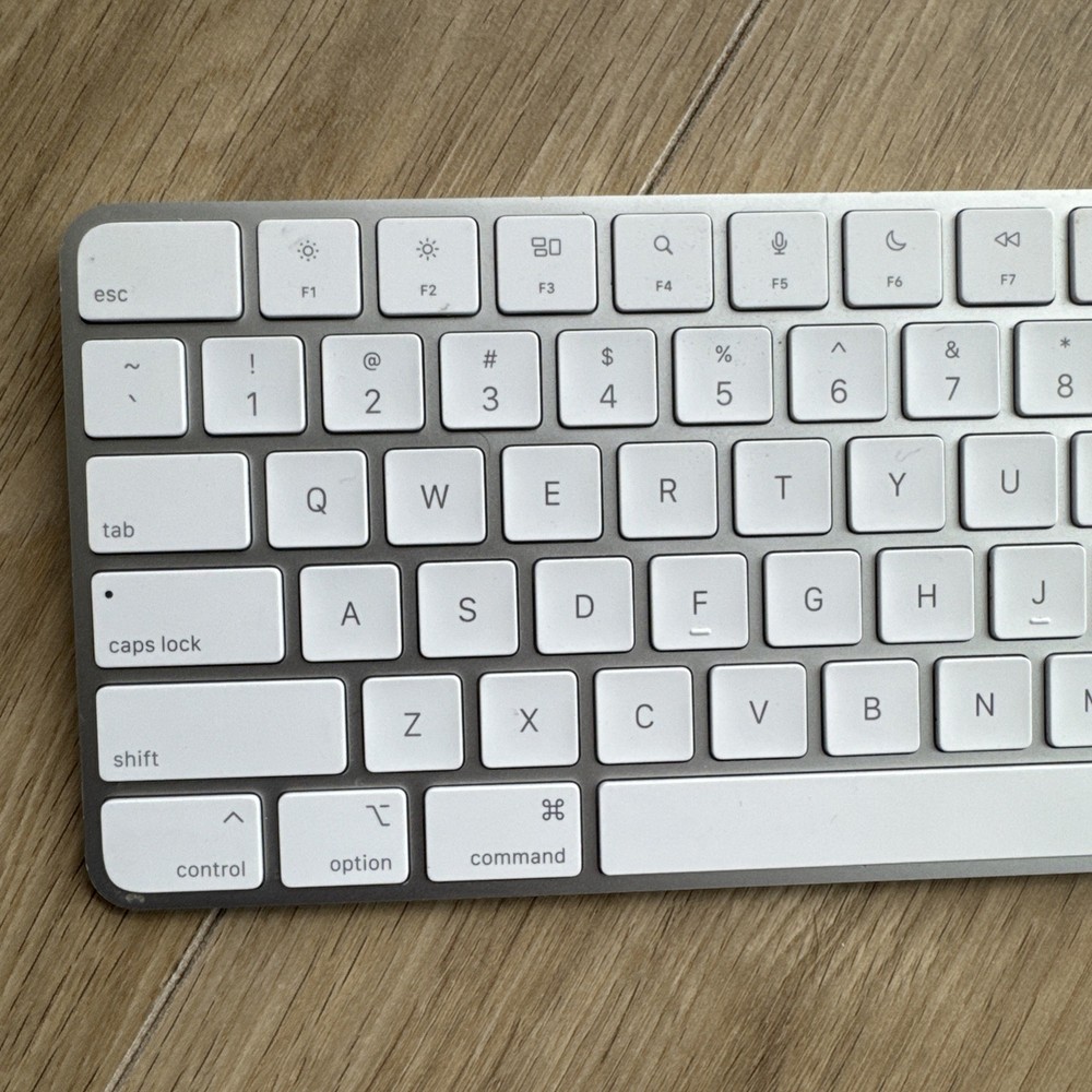 A2520 Replacement Keys For Apple Wireless Keyboard Individual Key Silver Frame