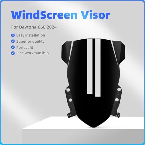 Motorcycle Windshields For Daytona 660 Windscreen Baffle Wind Deflectors