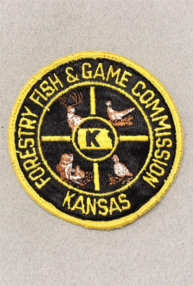 Kansas Forestry, Fish & Game Commission, pre 1978 (patch 1228)