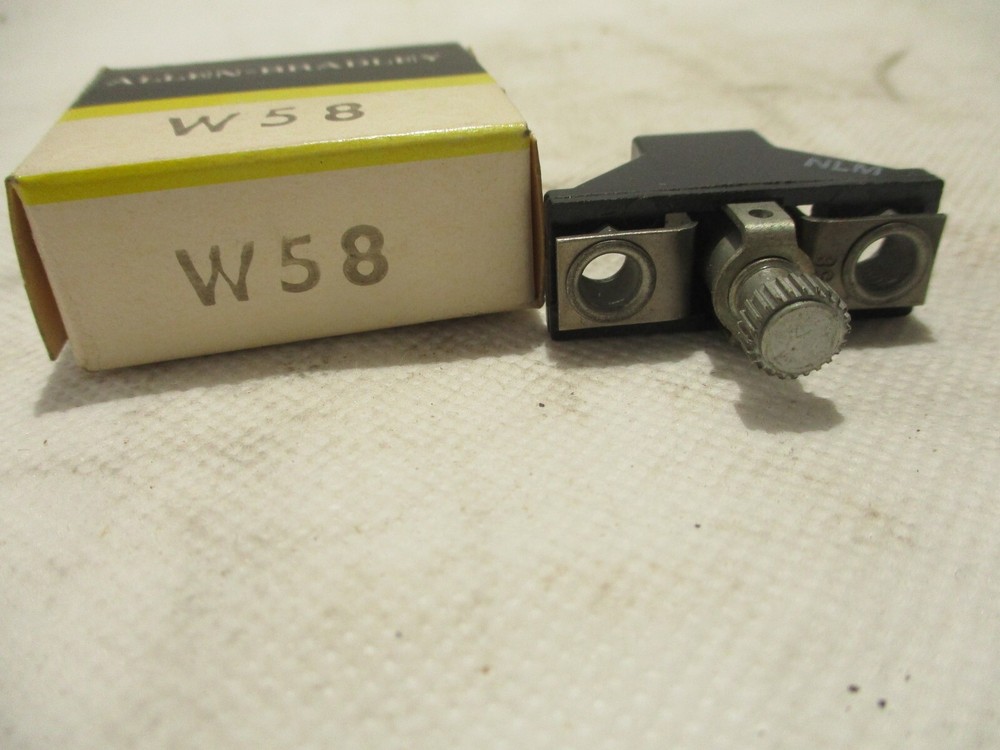 NEW ALLEN-BRADLEY W58 OVERLOAD HEATER