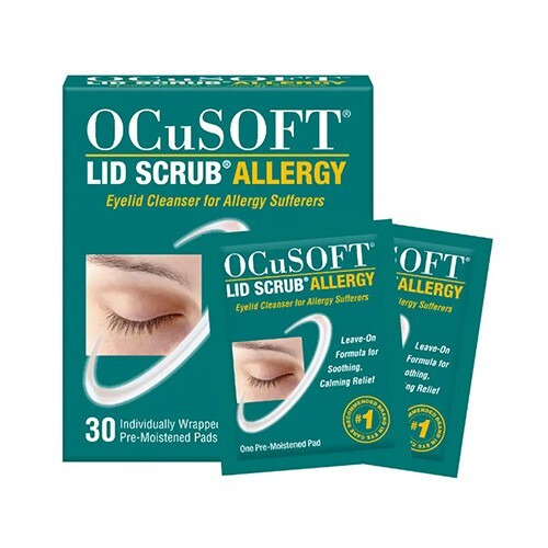 3x Ocusoft Lid Scrub Allergy 90 Pack