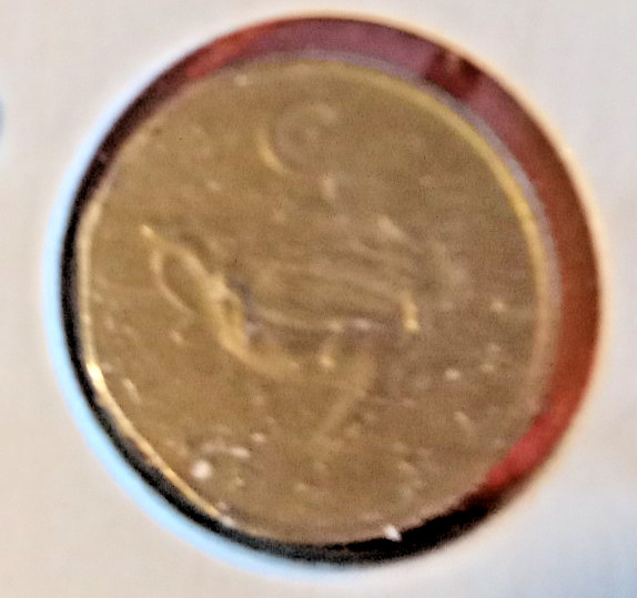 Foreign Coin JAMICA 1969 5 Cent Circ