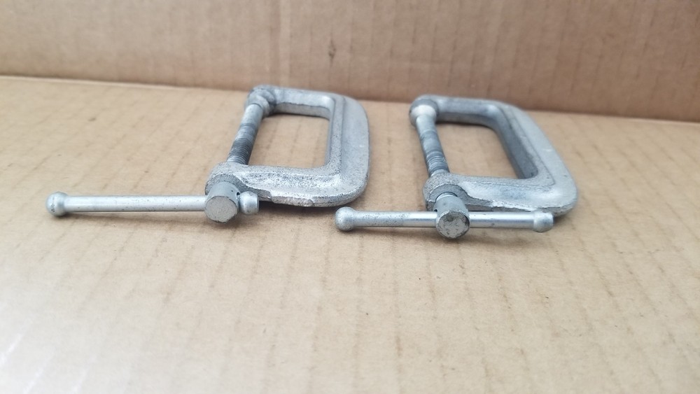 2PC 2inch No.112 C Clamp Working VGC