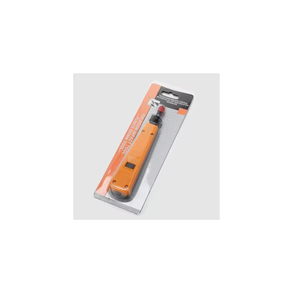 2-Piece Punch down Tool Kit with 110 Blade for Ethernet Keystone Jack Network Wi