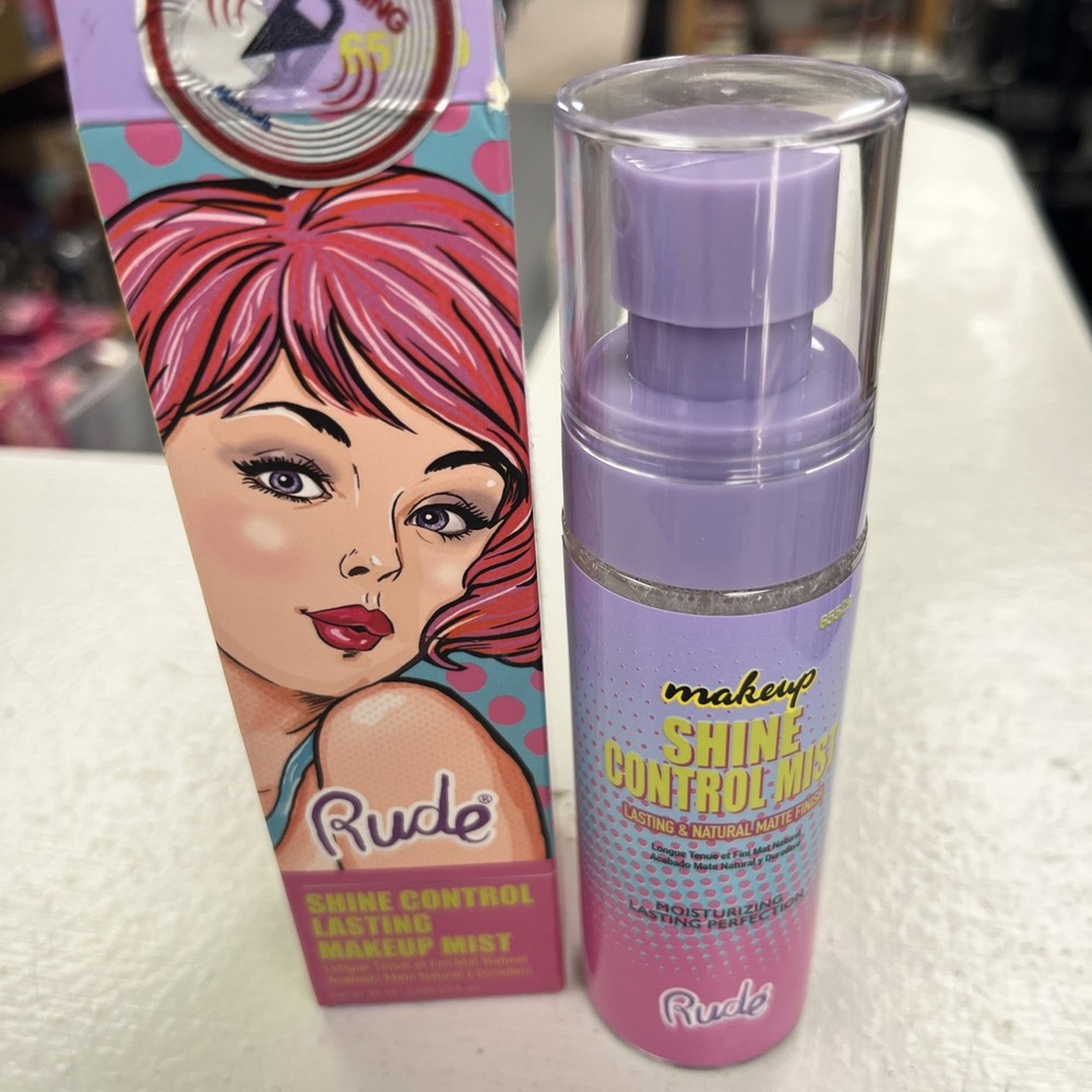 Rude Cosmetics Shine Control Lasting Makeup Mist