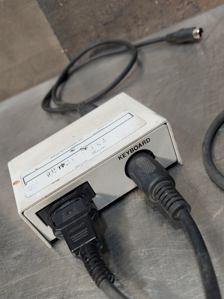 Symbol Tech LS2000MX Barcode Scanner. LS-2080MX-1200A