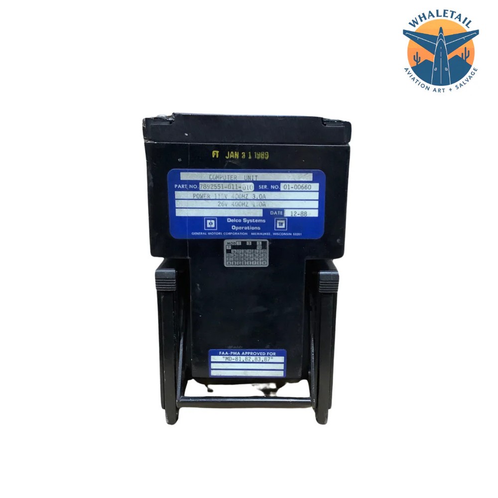 MD-80 Aircraft Computer Unit