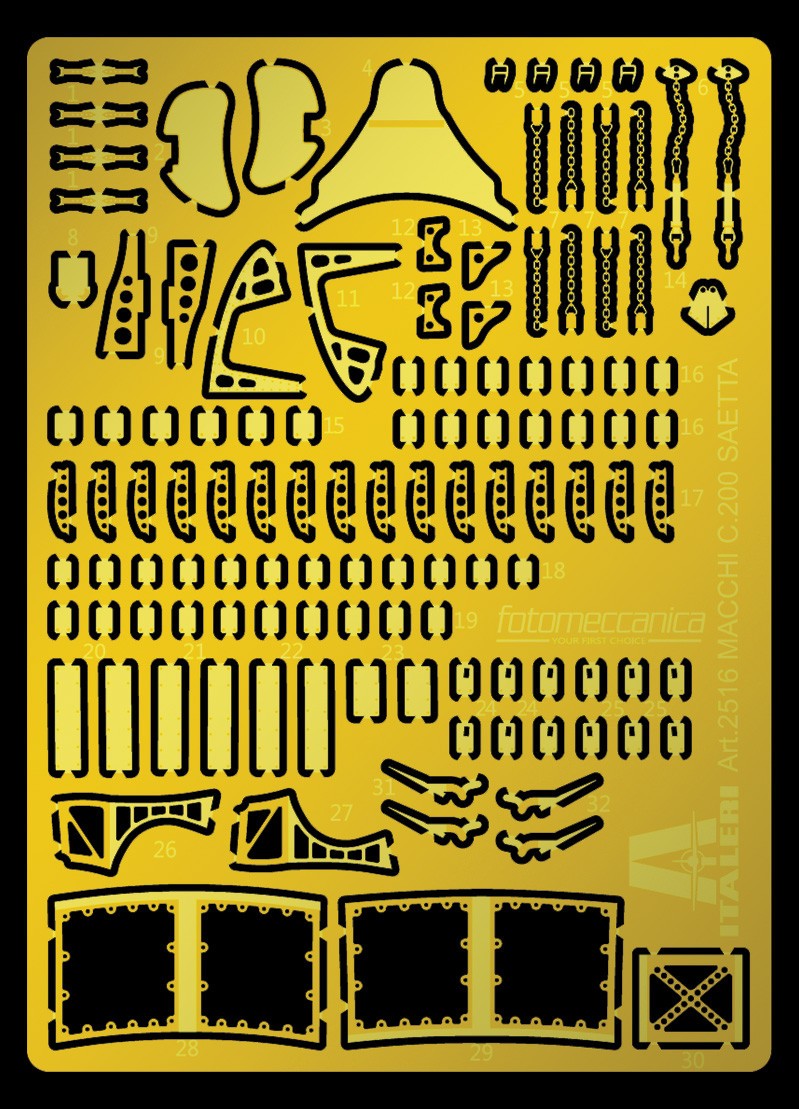 Italeri 1/32 Macchi MC.200 Saetta Kit #2516