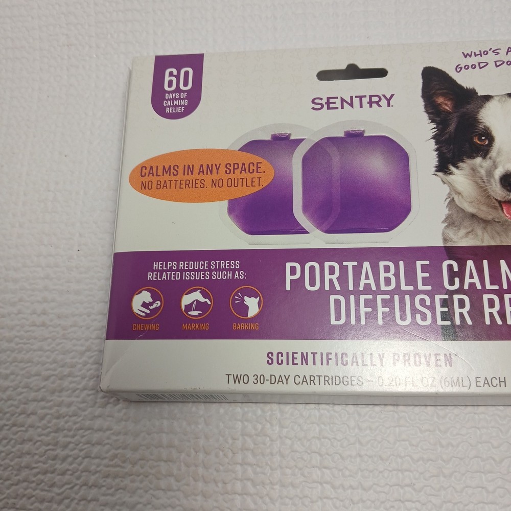 Sentry Portable Calming Diffuser Refill for dogs.
