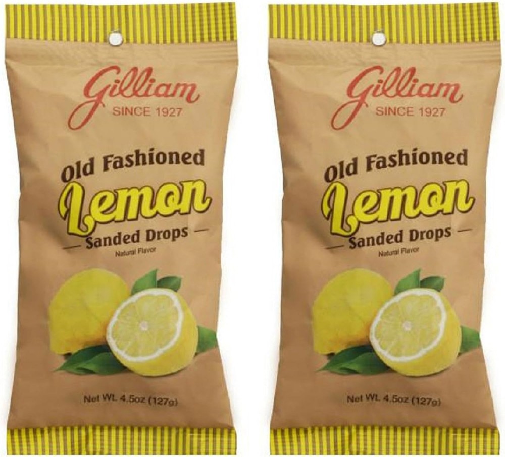 Gilli Old Fashed Candy Flavored Sanded Lemon Drops
