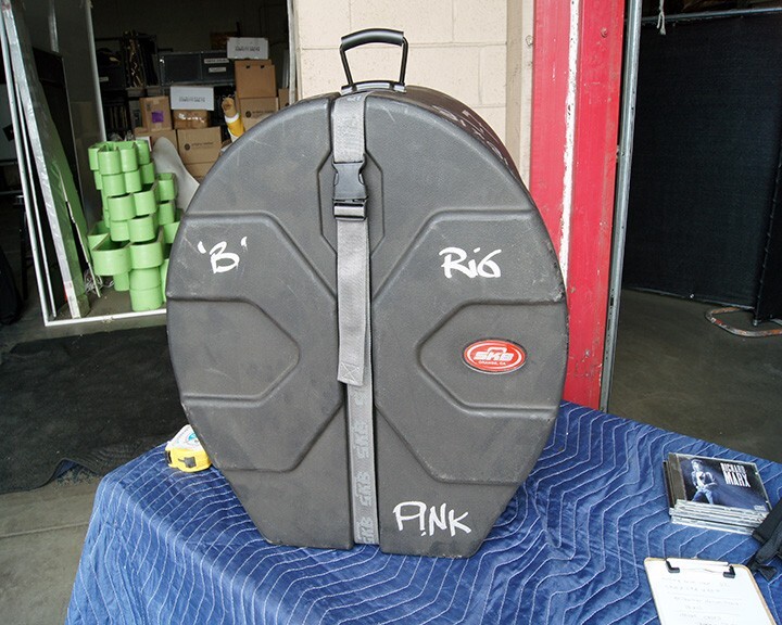 SBK Roto X hard shell drum case set excellent condition